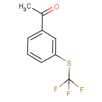 CAS: 56773-33-2 | PC3821 | 3'-(Trifluoromethylthio)acetophenone
