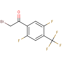 CAS:2092866-58-3 | PC38226 | 2,5-Difluoro-4-(trifluoromethyl)phenacyl bromide
