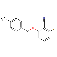 CAS:175204-09-8 | PC3823H | 2-Fluoro-6-(4-methylbenzyloxy)benzonitrile