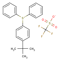 CAS:145612-66-4 | PC3895 | [4-(tert-Butyl)phenyl](diphenyl)sulphonium trifluoromethanesulphonate