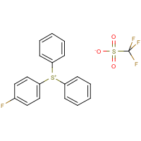 CAS: 154093-57-9 | PC3897 | Diphenyl(4-fluorophenyl)sulphonium trifluoromethanesulphonate