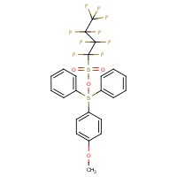 CAS:1029635-01-5 | PC3899 | Diphenyl(4-methoxyphenyl)sulphonium nonaflate