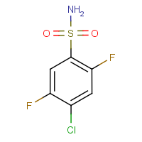 CAS:287172-62-7 | PC3925 | 4-Chloro-2,5-difluorobenzenesulphonamide