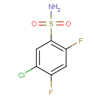 CAS: 13656-56-9 | PC3926 | 5-Chloro-2,4-difluorobenzenesulphonamide