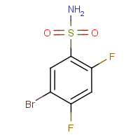 CAS:287172-65-0 | PC3928 | 5-Bromo-2,4-difluorobenzenesulphonamide