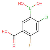 CAS:957066-06-7 | PC3955 | 5-Carboxy-2-chloro-4-fluorobenzeneboronic acid