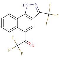 CAS:129602-59-1 | PC3999 | 2,2,2-Trifluoro-1-[3-(trifluoromethyl)-1H-benzo[g]indazol-5-yl]ethanone