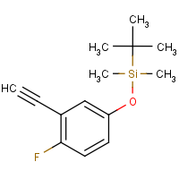 CAS:2187435-17-0 | PC400022 | (3-Ethynyl-4-fluorophenoxy)(tert-butyl)dimethylsilane