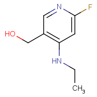 CAS: 2187435-45-4 | PC400023 | (4-(Ethylamino)-6-fluoropyridin-3-yl)methanol