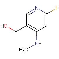 CAS: 2187435-36-3 | PC400025 | (6-Fluoro-4-(methylamino)pyridin-3-yl)methanol