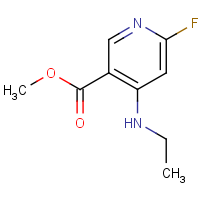 CAS: 2187435-18-1 | PC400034 | Methyl 4-(ethylamino)-6-fluoropyridine-3-carboxylate