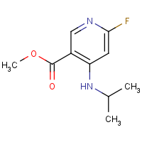 CAS: 2187434-95-1 | PC400035 | Methyl 6-fluoro-4-(isopropylamino)pyridine-3-carboxylate