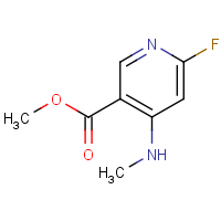 CAS: 2187435-19-2 | PC400036 | Methyl 6-fluoro-4-(methylamino)pyridine-3-carboxylate