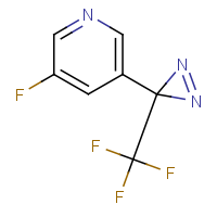 CAS: 2231675-72-0 | PC400071 | 3-Fluoro-5-(3-(trifluoromethyl)-3H-diazirin-3-yl)pyridine