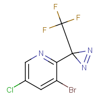 CAS: 2231674-78-3 | PC400077 | 3-Bromo-5-chloro-2-(3-(trifluoromethyl)-3H-diazirin-3-yl)pyridine