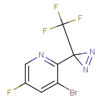 CAS: 2231675-76-4 | PC400081 | 3-Bromo-5-fluoro-2-(3-(trifluoromethyl)-3H-diazirin-3-yl)pyridine