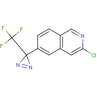 CAS:2231675-97-9 | PC400091 | 3-Chloro-6-(3-(trifluoromethyl)-3H-diazirin-3-yl)isoquinoline