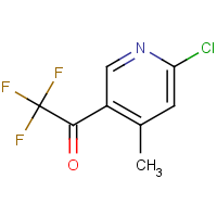 CAS: 2231674-66-9 | PC400098 | 1-(6-Chloro-4-methylpyridin-3-yl)-2,2,2-trifluoroethanone