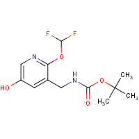 CAS: 2231676-72-3 | PC400104 | tert-Butyl (2-(difluoromethoxy)-5-hydroxypyridin-3-yl)methylcarbamate