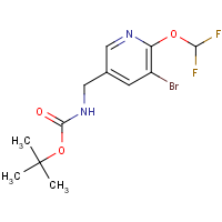 CAS:2231674-30-7 | PC400109 | tert-Butyl (5-bromo-6-(difluoromethoxy)pyridin-3-yl)methylcarbamate