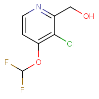 CAS:1805954-74-8 | PC400118 | (3-Chloro-4-(difluoromethoxy)pyridin-2-yl)methanol