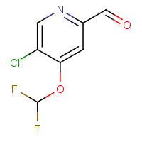 CAS:1807265-74-2 | PC400121 | 5-Chloro-4-(difluoromethoxy)pyridine-2-carbaldehyde