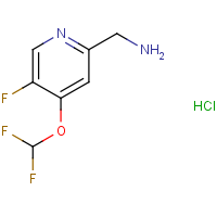 CAS:2231675-51-5 | PC400129 | (4-(Difluoromethoxy)-5-fluoropyridin-2-yl)methanamine hydrochloride