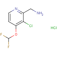 CAS:2231674-65-8 | PC400130 | (3-Chloro-4-(difluoromethoxy)pyridin-2-yl)methanamine hydrochloride