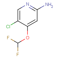CAS:2231672-98-1 | PC400138 | 5-Chloro-4-(difluoromethoxy)pyridin-2-amine