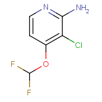 CAS:2231676-69-8 | PC400140 | 3-Chloro-4-(difluoromethoxy)pyridin-2-amine