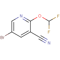 CAS:1805580-90-8 | PC400161 | 5-Bromo-2-(difluoromethoxy)pyridine-3-carbonitrile