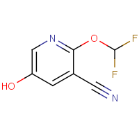CAS:1805653-40-0 | PC400166 | 2-(Difluoromethoxy)-5-hydroxypyridine-3-carbonitrile