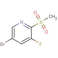 CAS: 1446002-35-2 | PC400174 | 5-Bromo-3-fluoro-2-(methylsulfonyl)pyridine