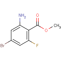 CAS:1698028-23-7 | PC400191 | Methyl 2-amino-4-bromo-6-fluorobenzoate