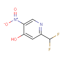 CAS:1805314-41-3 | PC400192 | 2-(Difluoromethyl)-5-nitropyridin-4-ol