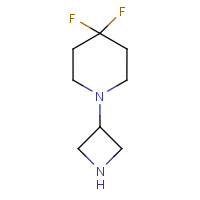 CAS:1257293-83-6 | PC400503 | 1-(Azetidin-3-yl)-4,4-difluoropiperidine