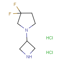 CAS:1403766-97-1 | PC400505 | 1-(Azetidin-3-yl)-3,3-difluoropyrrolidine dihydrochloride
