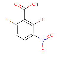 CAS: 1036388-81-4 | PC400506 | 2-Bromo-6-fluoro-3-nitrobenzoic acid