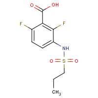 CAS:1103234-56-5 | PC400507 | 2,6-Difluoro-3-[(propylsulphonyl)amino]benzoic acid