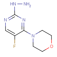 CAS:118121-89-4 | PC400510 | 4-(5-Fluoro-2-hydrazinopyrimidin-4-yl)morpholine