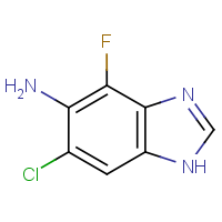 CAS: 1426290-07-4 | PC400519 | 5-Amino-6-chloro-4-fluoro-1H-benzimidazole