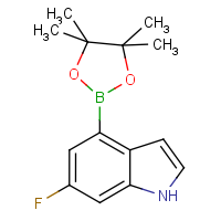 CAS:955978-85-5 | PC400528 | 6-Fluoro-1H-indole-4-boronic acid, pinacol ester