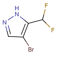 CAS:1451392-65-6 | PC400542 | 4-Bromo-5-(difluoromethyl)-1H-pyrazole
