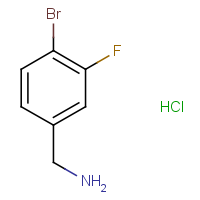 CAS: 1214342-53-6 | PC400545 | (4-Bromo-3-fluorophenyl)methanamine hydrochloride