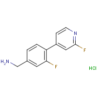 CAS: 1449117-60-5 | PC400546 | (3-Fluoro-4-(2-fluoropyridin-4-yl)phenyl)methanamine hydrochloride