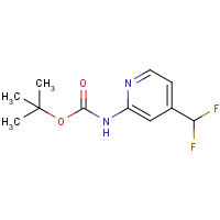 CAS:1419221-63-8 | PC400549 | tert-Butyl (4-(difluoromethyl)pyridin-2-yl)carbamate
