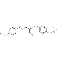 CAS: 1253202-35-5 | PC400554 | (R)-3-Chloro-2-((4-(trifluoromethoxy)benzyl)oxy)propyl 4-methoxybenzoate