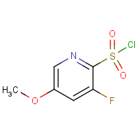 CAS: 1261870-77-2 | PC400561 | 3-Fluoro-5-methoxypyridine-2-sulfonyl chloride