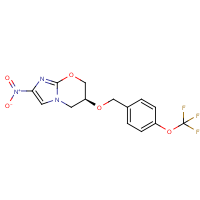 CAS: 187235-37-6 | PC400580 | (S)-2-Nitro-6-((4-(trifluoromethoxy)benzyl)oxy)-6,7-dihydro-5H-imidazo[2,1-b][1,3]oxazine