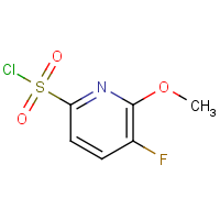 CAS: 1261783-55-4 | PC400587 | 5-Fluoro-6-methoxypyridine-2-sulfonyl chloride